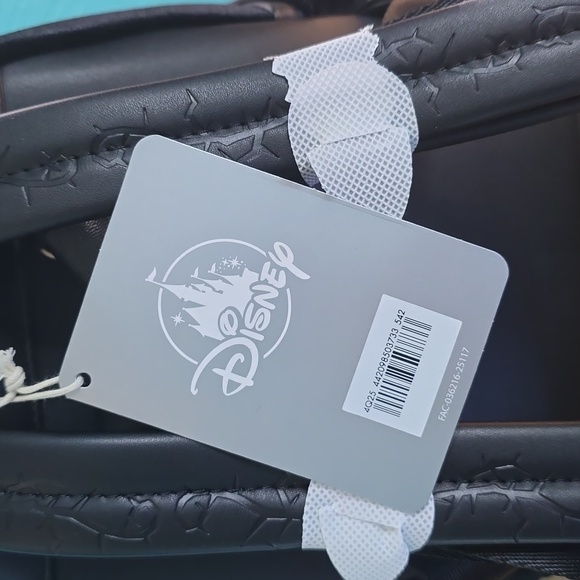 Loungefly Black Velvet Maleficent Backpack - Picture 3 of 5